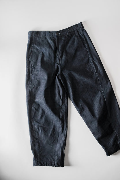 Jean ballon denim lavé