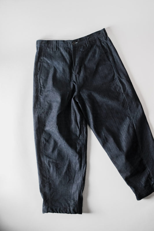 Jean ballon denim lavé