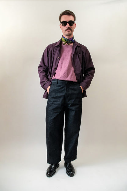 Jean ballon denim lavé