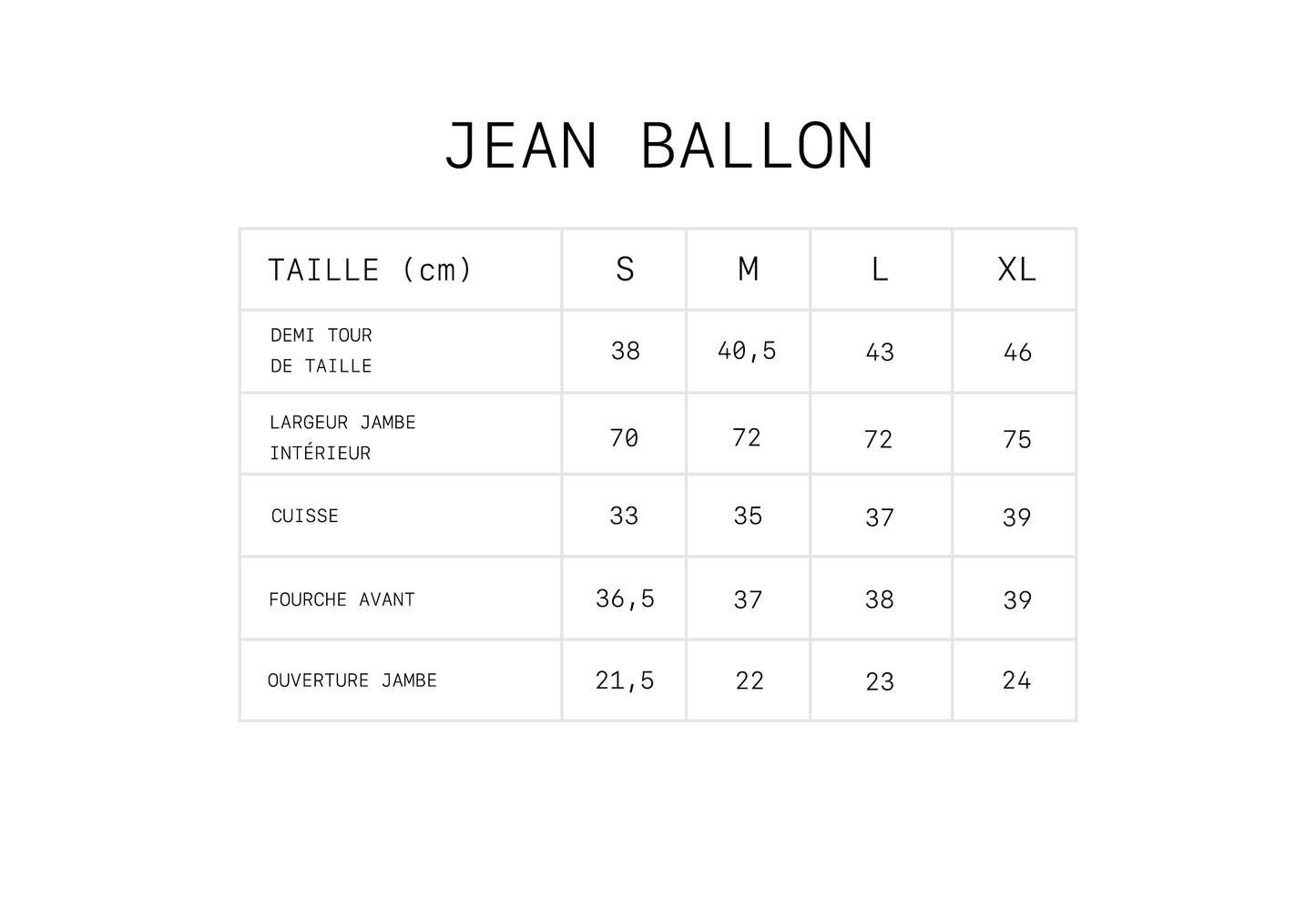 Jean ballon denim lavé